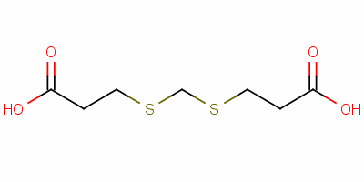 Methylenebis(3-mercaptopropionic acid) Structure,4265-57-0Structure