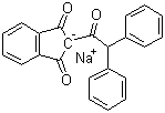 Sosium diphacinone Structure,42721-99-3Structure