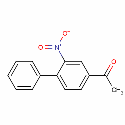 1-(2-Nitro-biphenyl-4-yl)-ethanone Structure,42771-77-7Structure