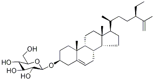 25,26-Dehydro beta-sitosterol beta-d-glucoside Structure,4281-99-6Structure