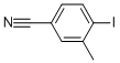 4-碘-3-甲基苯甲腈結(jié)構(gòu)式_42872-85-5結(jié)構(gòu)式