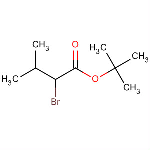 2-溴異戊酸叔丁酯結(jié)構(gòu)式_42877-95-2結(jié)構(gòu)式