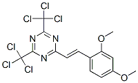 4,6-Bis-(trichloromethyl)-2-(2,4-Dimethoxystyryl)-1,3,5-Triazine Structure,42880-08-0Structure