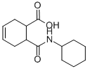 6-Cyclohexylcarbamoylcyclohex-3-enecarboxylic acid Structure,428841-22-9Structure