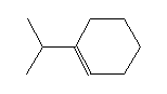 1-異丙基-1-環(huán)己烯結構式_4292-04-0結構式