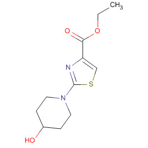 Ethyl 2-(4-hydroxypiperidin-1-yl)thiazole-4-carboxylate Structure,429667-45-8Structure