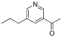 (9ci)-1-(5-丙基-3-吡啶)-乙酮結(jié)構(gòu)式_42972-48-5結(jié)構(gòu)式