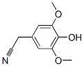 3,5-Dimethoxy-4-hydroxyphenyl acetonitrile Structure,42973-55-7Structure