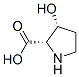 Cis-3-hydroxy-dl-proline Structure,4298-05-9Structure