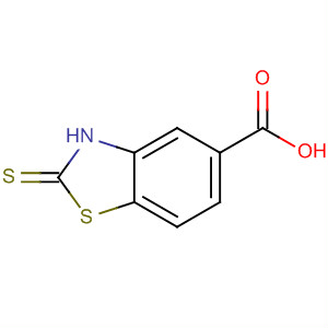 2-Mercapto-5-benzothiazolecarboxylic acid Structure,43023-31-0Structure