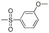 1-Methoxy-3-(methylsulfonyl)benzene Structure,43032-67-3Structure