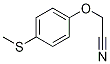 2-[4-(Methylthio)phenoxy]acetonitrile Structure,43111-34-8Structure