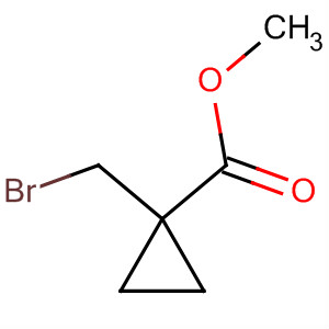 Methyl 1-(bromomethyl)cyclopropanecarboxylate Structure,43161-30-4Structure