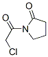 2-Pyrrolidinone, 1-(chloroacetyl)-(9ci) Structure,43170-60-1Structure