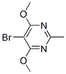 Pyrimidine, 5-bromo-4,6-dimethoxy-2-methyl- (7ci,8ci,9ci) Structure,4319-83-9Structure