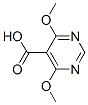 4,6-Dimethoxypyrimidine-5-carboxylic acid Structure,4319-93-1Structure