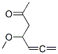 5,6-Heptadien-2-one, 4-methoxy-(9ci) Structure,431974-60-6Structure