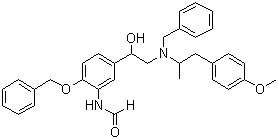 N,O-Dibenzylated formoterol Structure,43229-70-5Structure