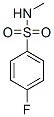 4-Fluoro-N-methylbenzenesulphonamide Structure,433-14-7Structure