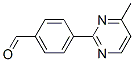 4-(4-Methylpyriminin-2-yl)benzaldehyde Structure,433920-95-7Structure