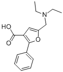 5-Diethylaminomethyl-2-phenylfuran-3-carboxylic acid Structure,435341-94-9Structure