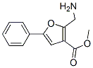 2-Aminomethyl-5-phenyl-furan-3-carboxylic acid methyl ester Structure,435342-15-7Structure