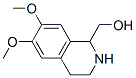 (6,7-Dimethoxy-1,2,3,4-tetrahydro-isoquinolin-1-yl)-methanol Structure,4356-47-2Structure