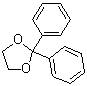 1,3-Dioxolane,2,2-diphenyl- Structure,4359-34-6Structure