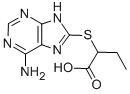 2-[(6-Amino-9H-purin-8-yl)thio]butanoic acid Structure,436086-77-0Structure