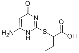 2-(6-Amino-4-oxo-1,4-dihydro-pyrimidin-2-yl-sulfanyl)-butyric acid Structure,436088-62-9Structure