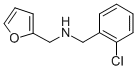 (2-Chloro-benzyl)-furan-2-ylmethyl-amine Structure,436088-72-1Structure