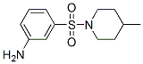 3-(4-Methyl-piperidine-1-sulfonyl)-phenylamine Structure,436091-54-2Structure