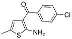 2-Amino-3-chlorobenzoyl-5-methylthiophene Structure,436093-32-2Structure