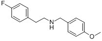 [2-(4-Fluorophenyl)ethyl]-(4-methoxybenzyl)amine Structure,436099-73-9Structure