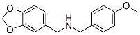 N-[(4-Methoxyphenyl)methyl]-1,3-benzodioxole-5-methanamine hydrochloride Structure,436099-74-0Structure