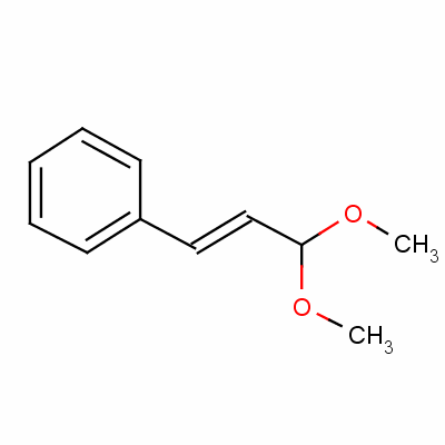 ((E)-3,3-二甲氧基丙烯基)-苯結(jié)構(gòu)式_4364-06-1結(jié)構(gòu)式