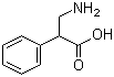 3-氨基-2-苯基丙酸結(jié)構(gòu)式_4370-95-0結(jié)構(gòu)式