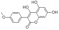 4,5,7-Trihydroxy-4-methoxy-3-phenylcoumarin Structure,4376-81-2Structure