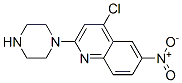 4-Chloro-6-nitro-2-(piperazin-1-yl)quinoline Structure,437708-76-4Structure