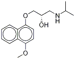 (S)-4-羥基4-甲氧基普萘洛爾結(jié)構(gòu)式_437999-45-6結(jié)構(gòu)式