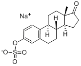 Estrone 3-sulfate sodium salt Structure,438-67-5Structure