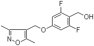 [4-(3,5-Dimethyl-isoxazol-4-ylmethoxy)-2,6-difluoro-phenyl]-methanol Structure,438049-85-5Structure