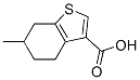 6-Methyl-4,5,6,7-tetrahydro-1-benzothiophene-3-carboxylic acid Structure,438213-69-5Structure