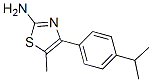 4-(4-Isopropylphenyl)-5-methyl-1,3-thiazol-2-amine Structure,438218-20-3Structure