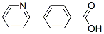 4-(Pyridin-2-yl)benzoic acid Structure,4385-62-0Structure