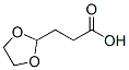 3-[1,3]Dioxolan-2-yl-propionic acid Structure,4388-56-1Structure