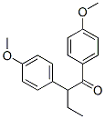 1,2-bis(4-methoxyphenyl)butan-1-one Structure,4390-94-7Structure