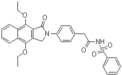 Gw 627368x Structure,439288-66-1Structure