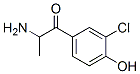 1-Propanone, 2-amino-1-(3-chloro-4-hydroxyphenyl)- Structure,4394-42-7Structure