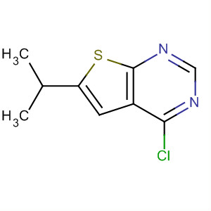 4-Chloro-6-isopropylthieno[2,3-d]pyrimidine Structure,439692-52-1Structure